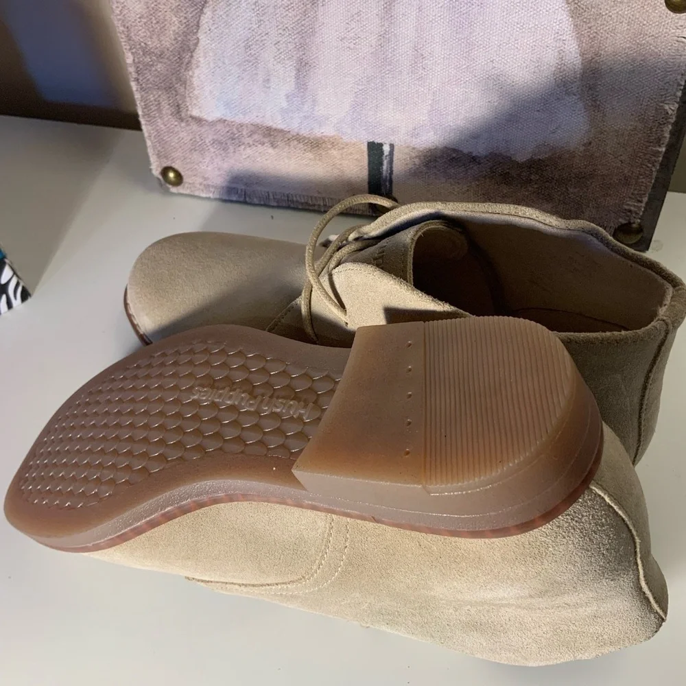 Hush Puppies Mazin Cayto Tan Suede Chukka Boots New